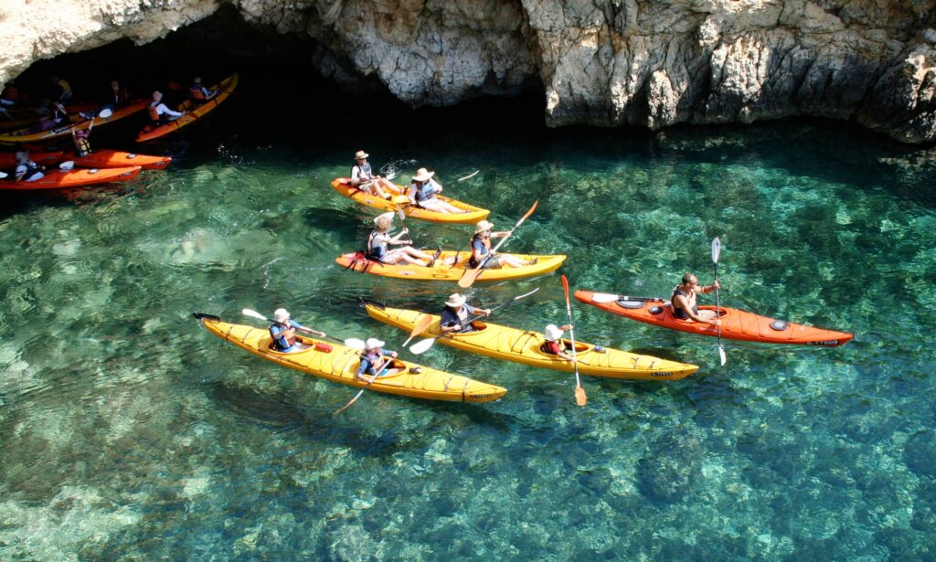 Kayaking Malta