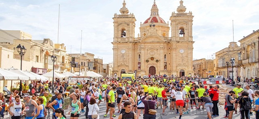 Malta Marathon Finish